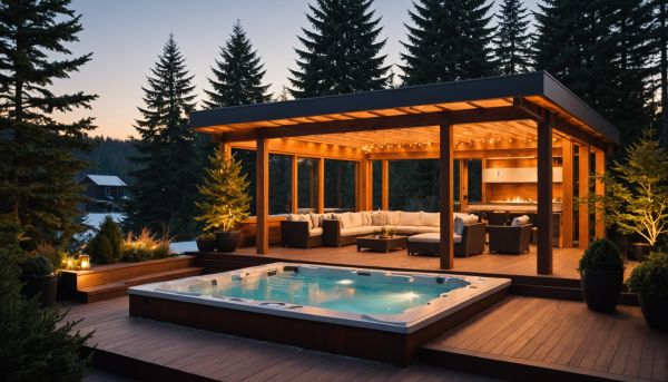 Installer un spa extérieur chez soi toute l'année