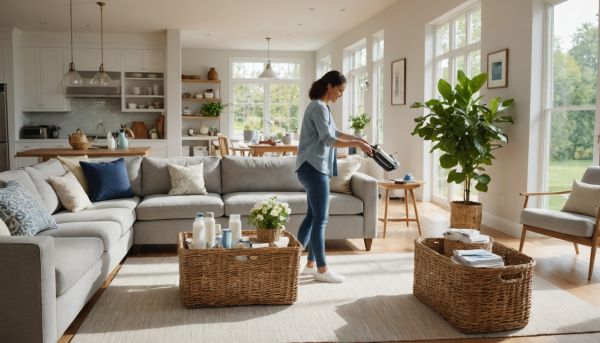 Le grand nettoyage de printemps pièce par pièce