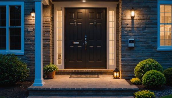 Le visiophone connecté protège l'entrée de la maison