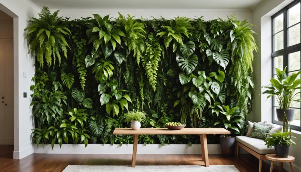 Pourquoi les plantes vertes subliment les murs